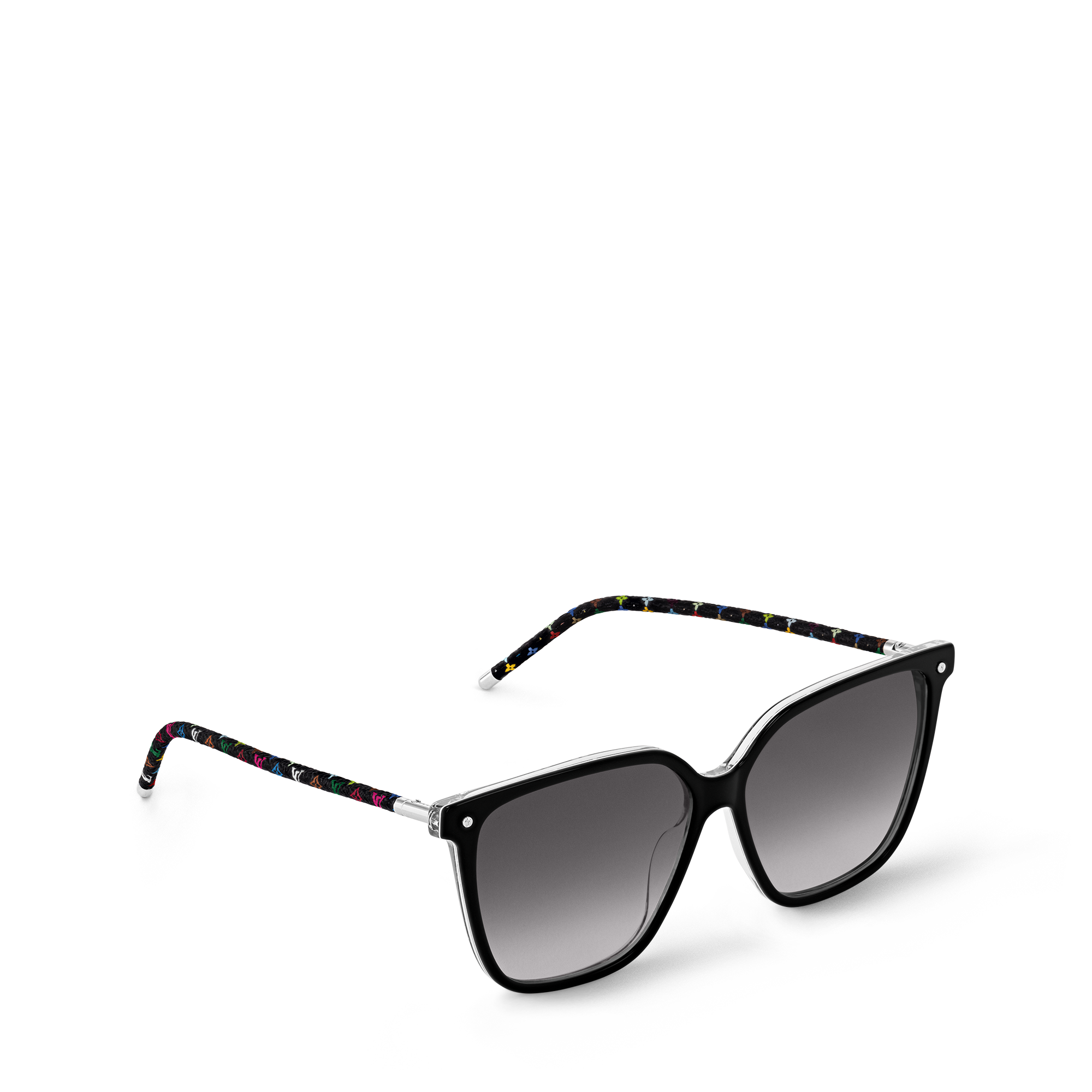 LV x TM LV First Monogram Multicolor Square Sunglasses S00